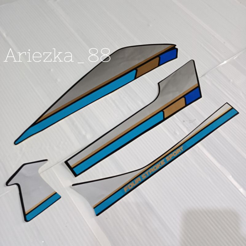 Striping GL Pro 92 Gl Max 1992 1993 | stiker bodi motor gl pro lama