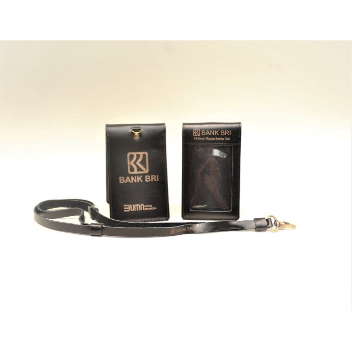 

Unik Id Card Holder Bank Bri Kulit Asli Hitam Gratis Tali Kulit Bergaransi