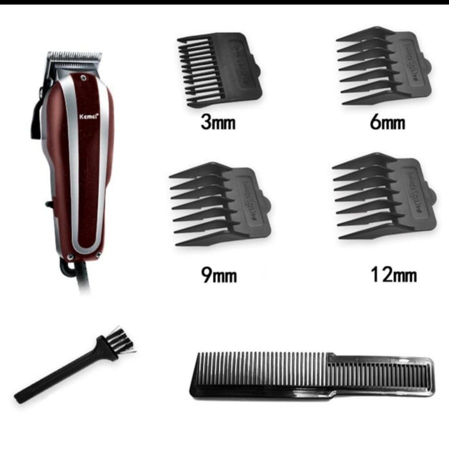 Alat Cukur Rambut Kemei KM-8847 - HAIR Clipper KM 8847 - Mesin Cukur