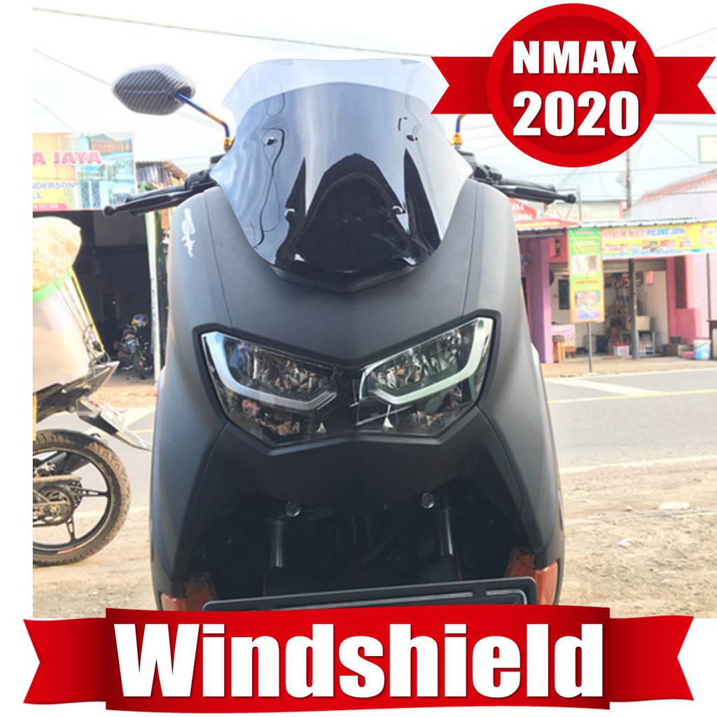 Windshield Nmax New 2020 - Visor Nmax New 2020 - Winsil Nmax New 2020 MHR - Modifikasi Nmax New 2020