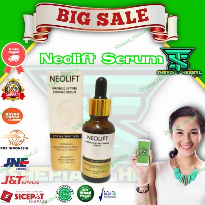 Produk Terbaik] NEOLIFT Asli Serum Anti Aging Atasi Kerut Herbal Original Resmi BPOM