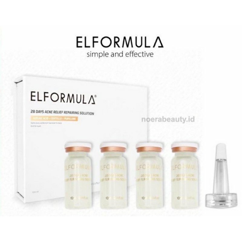 ELFORMULA SERUM ACNE 28 DAYS ACNE RELIEF SERUM JERAWAT REPAIRING SOLUTION