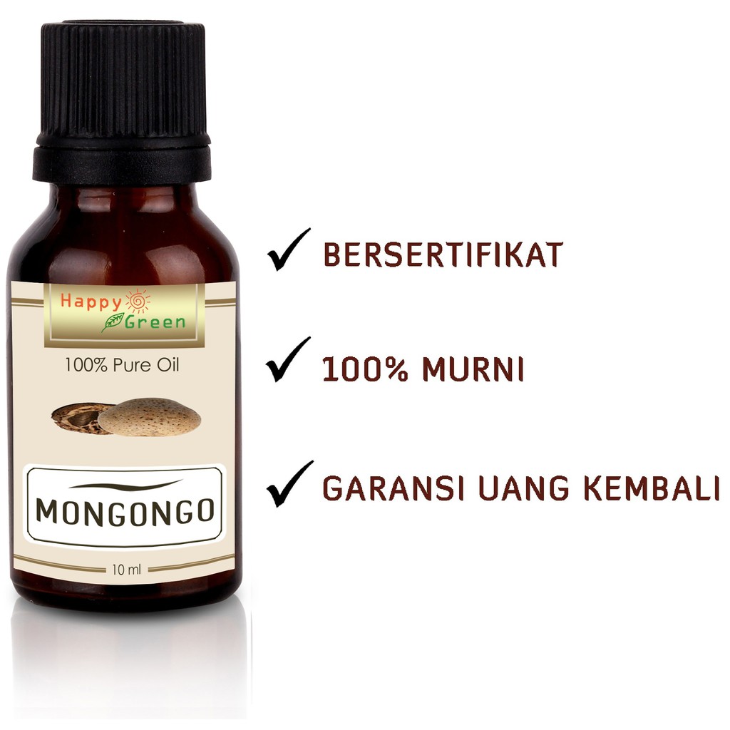 Happy Green Manketti Mongongo Nut Oil (10 ml) - Minyak Schinziophyton