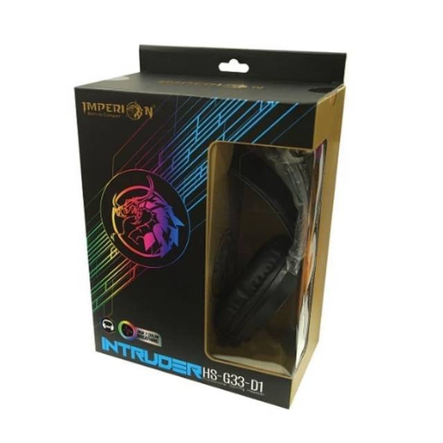 HEADSET GAMING IMPERION HS-G33-D1 INTRUDER / RGB