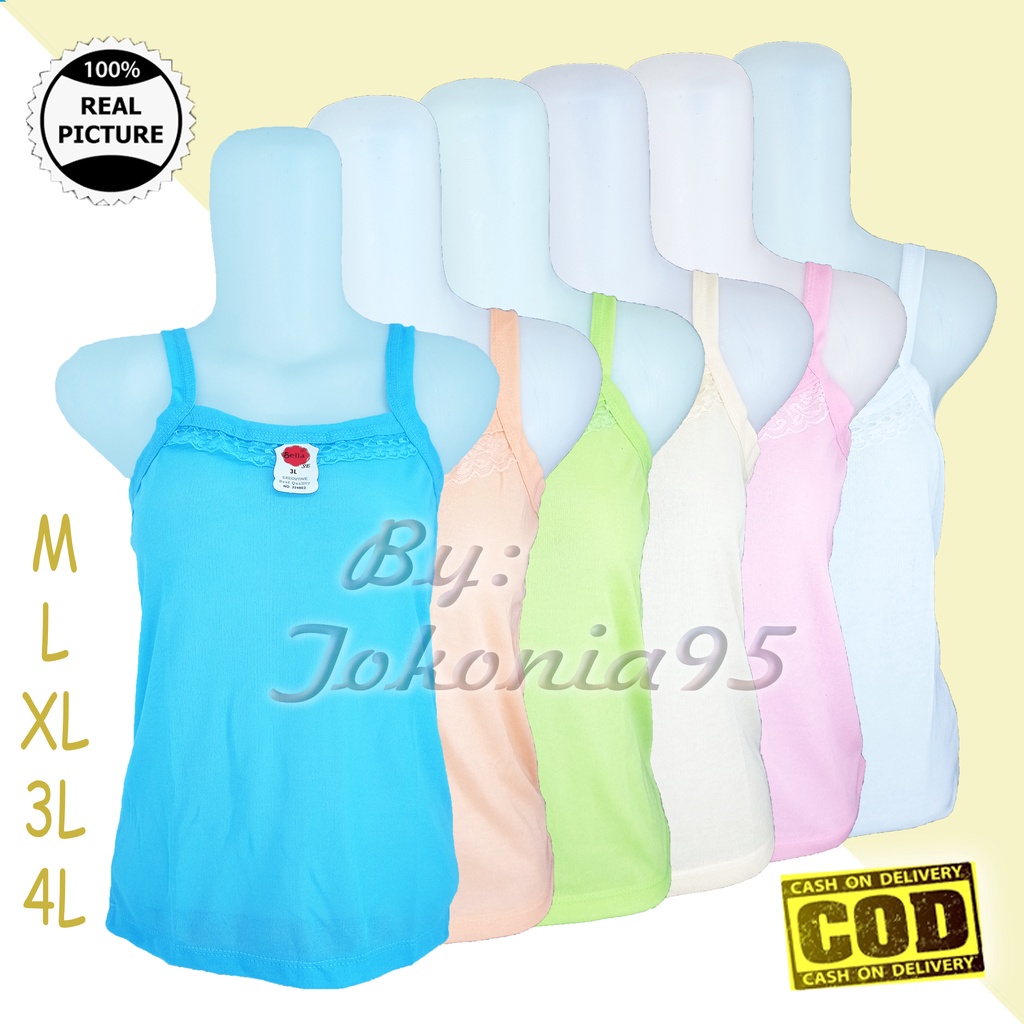 Kamisol Tanktop Kaos Dalam Wanita Anak Remaja dan Dewasa Best Quality
