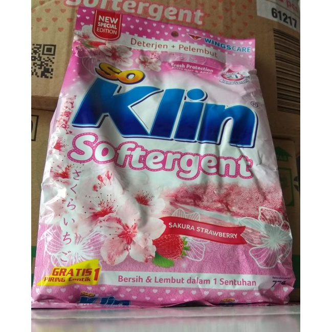 soklin softergent 770gr tanpa piring