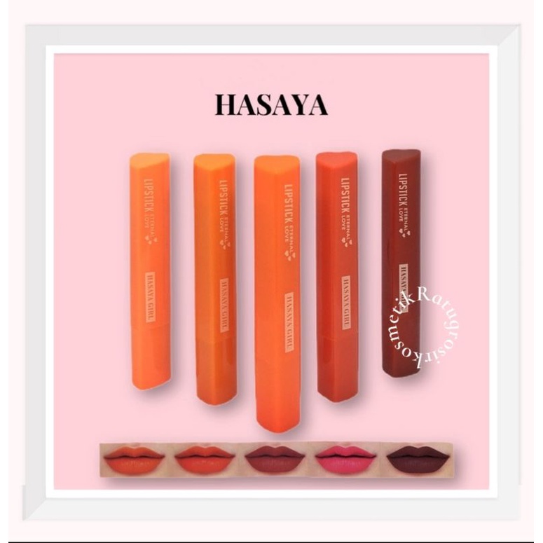 [PER PACK] LIPSTIK BE MINE ETERNAL LOVE HASAYA GIRL NO.HH1050