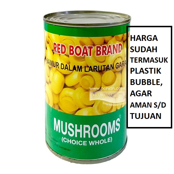 JAMUR KANCING KALENG / RED BOAT MUSHROOM / JAMUR KALENG / JAMUR RED BOAT