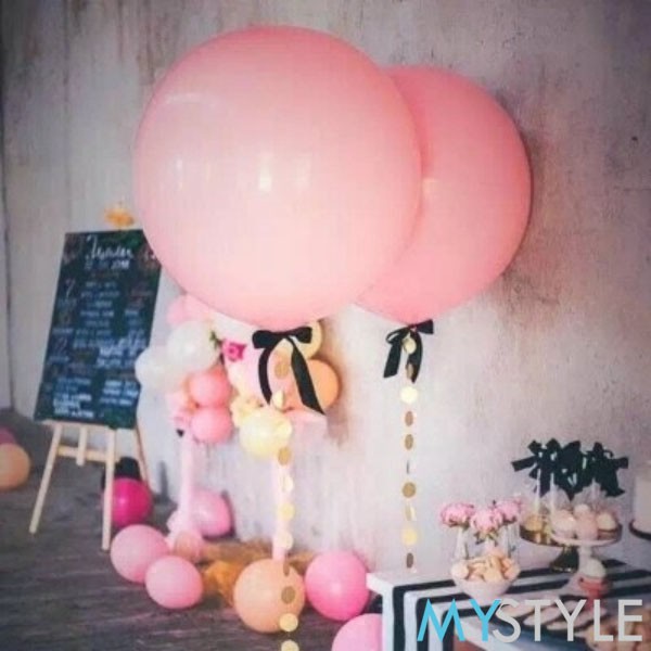 BALON LATEX PASTEL JUMBO 36 INCH 1PC BALON LATEX WEDDING BALON LATEX MURAH TEBAL