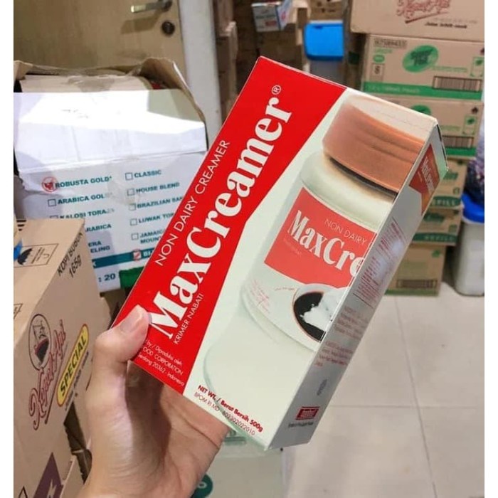 

Krimer- Max Creamer Non-Dairy Krimer Kopi / Kemasan Refill / 500Gr -Krimer.