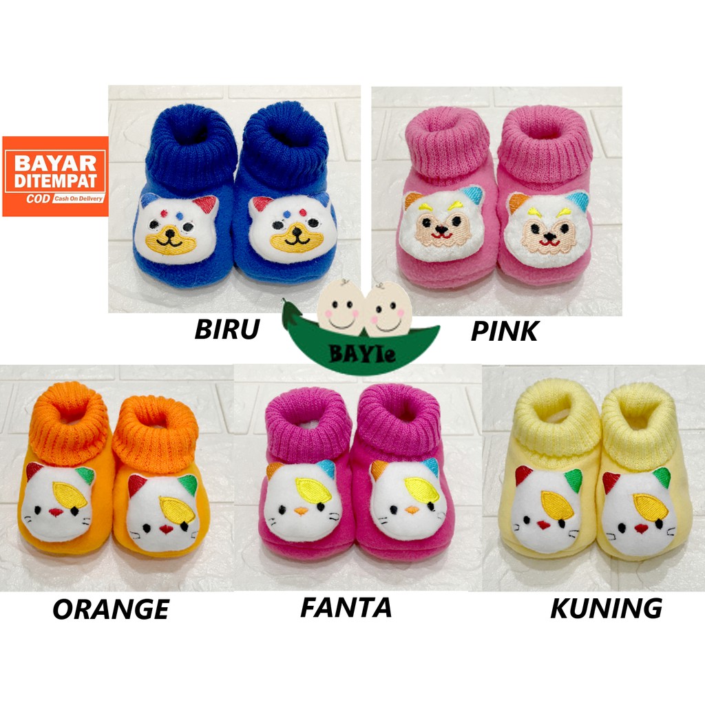 BAYIe -  Sepatu Bayi BONEKA TEMPEL Prewalker / New born BOBOKO 0 - 9 bulan