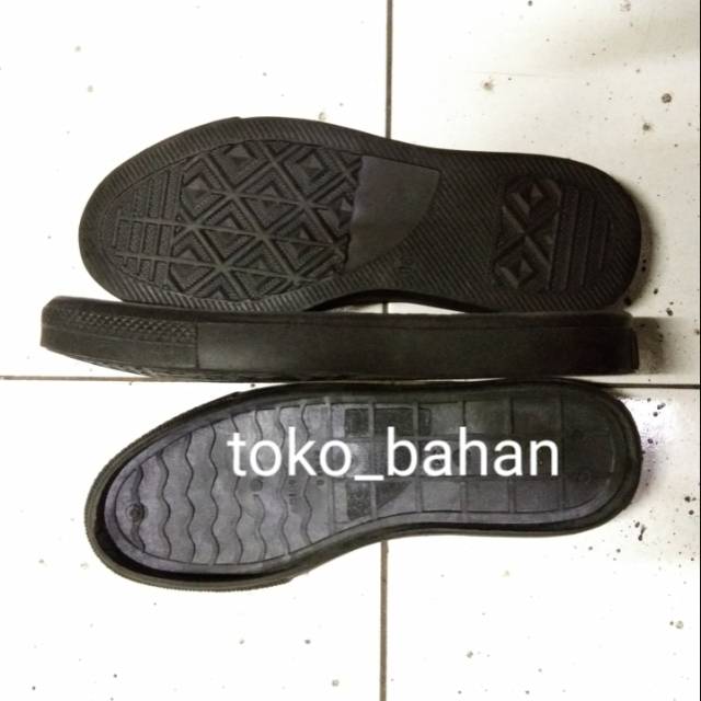 outsole alas sepatu model converse hitam pria ( TA )