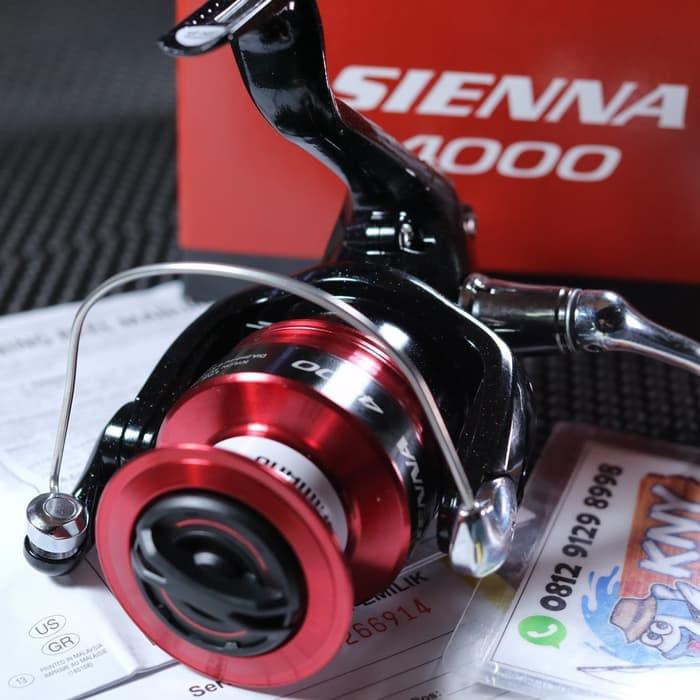 alat pancing mantul habis REEL Shimano Legendaris Sienna 4000 FG Original Bersertifikat