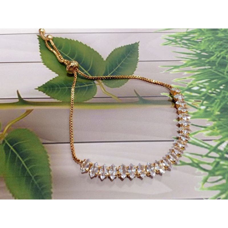 Gelang xuping/Gelang serut/gelang tangan lapis emas