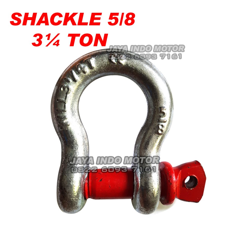 Shackle Omega / Segel Omega Tanduk depan variasi mobil 5/8&quot; 3 1/4 TON