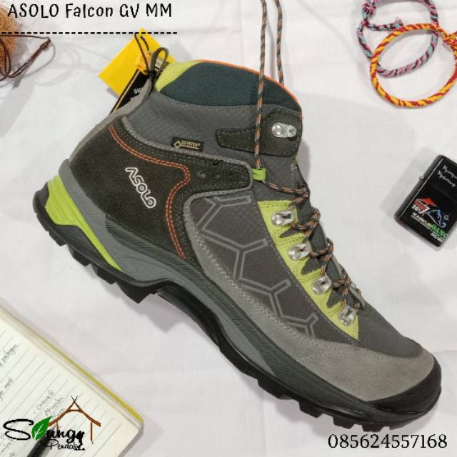 Sepatu Gunung / Sepatu Hiking Asolo Falcon GV MM Waterproof Original