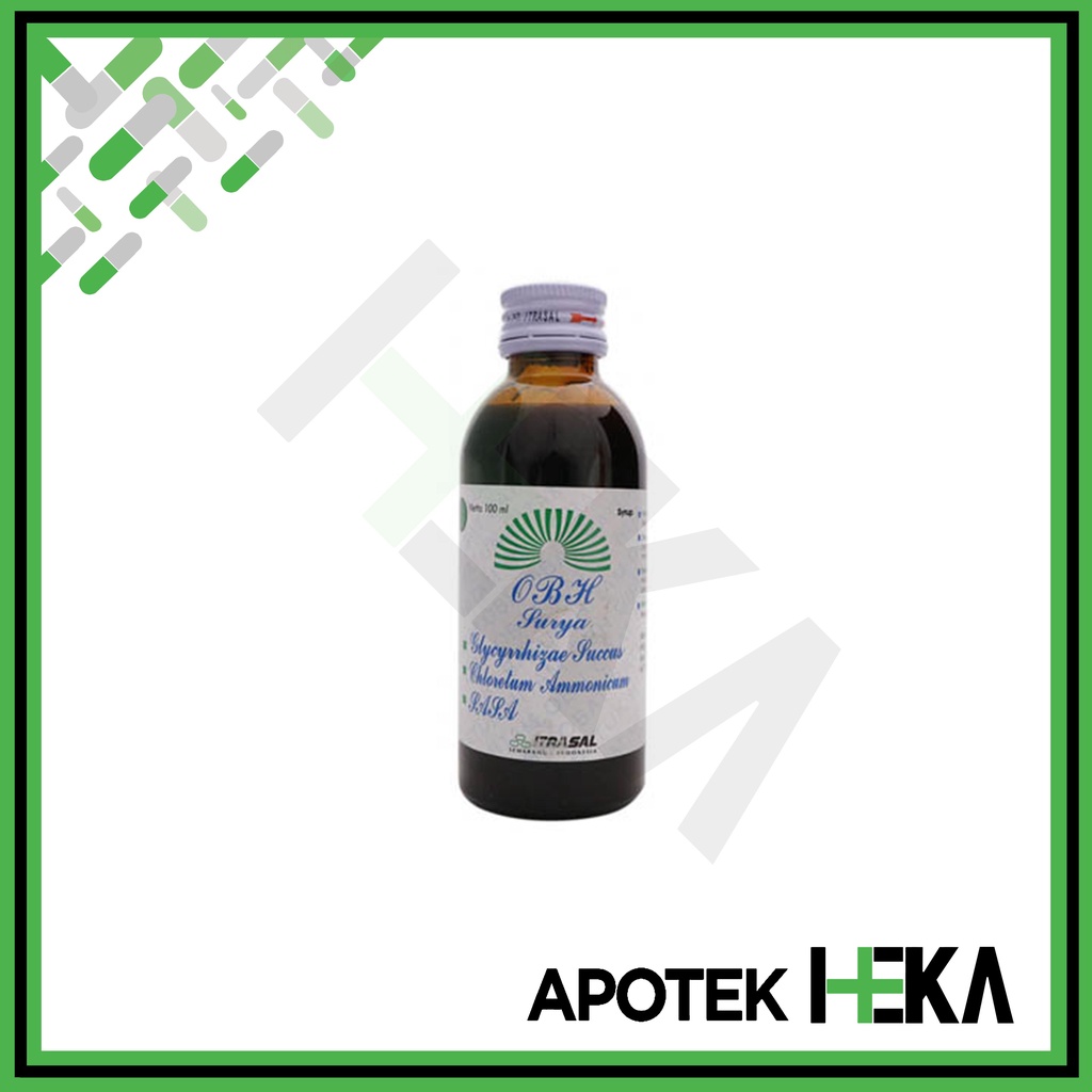 OBH Surya Itrasal 100 ml - Obat Batuk Berdahak (SEMARANG)