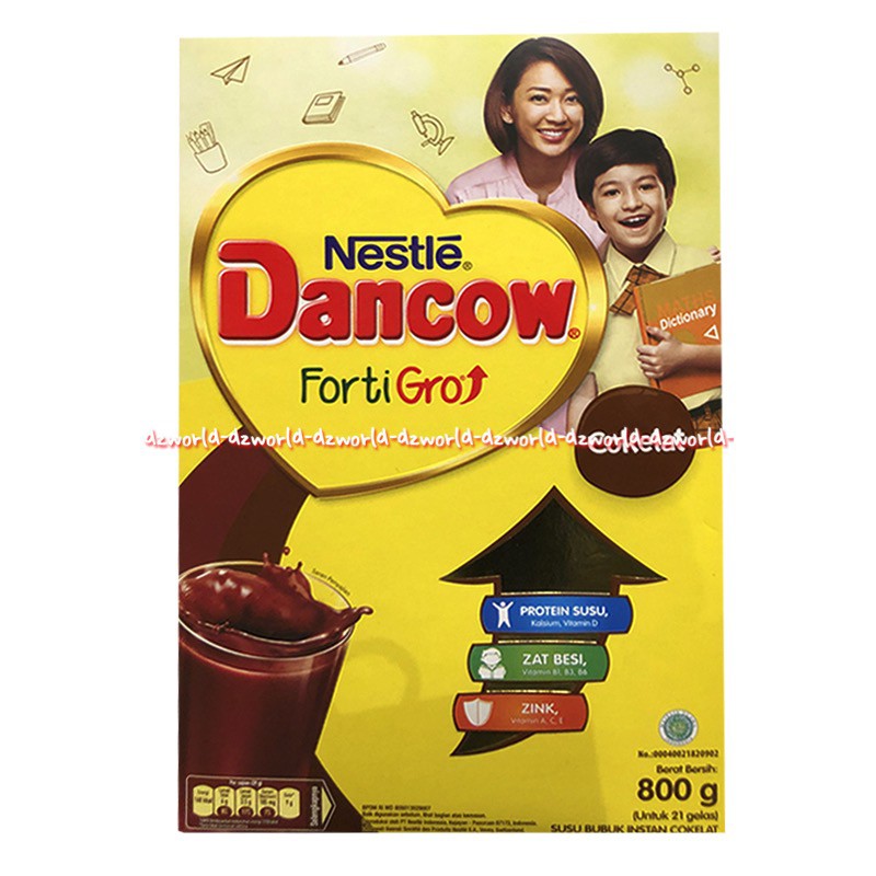 Nestle Dancow Fortigo Instan Coklat 400gr Susu Bubuk Anak Untuk Pertumbuhan