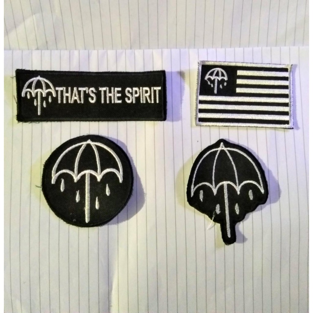 Bordir Patch emblem BMTH Aplikasi