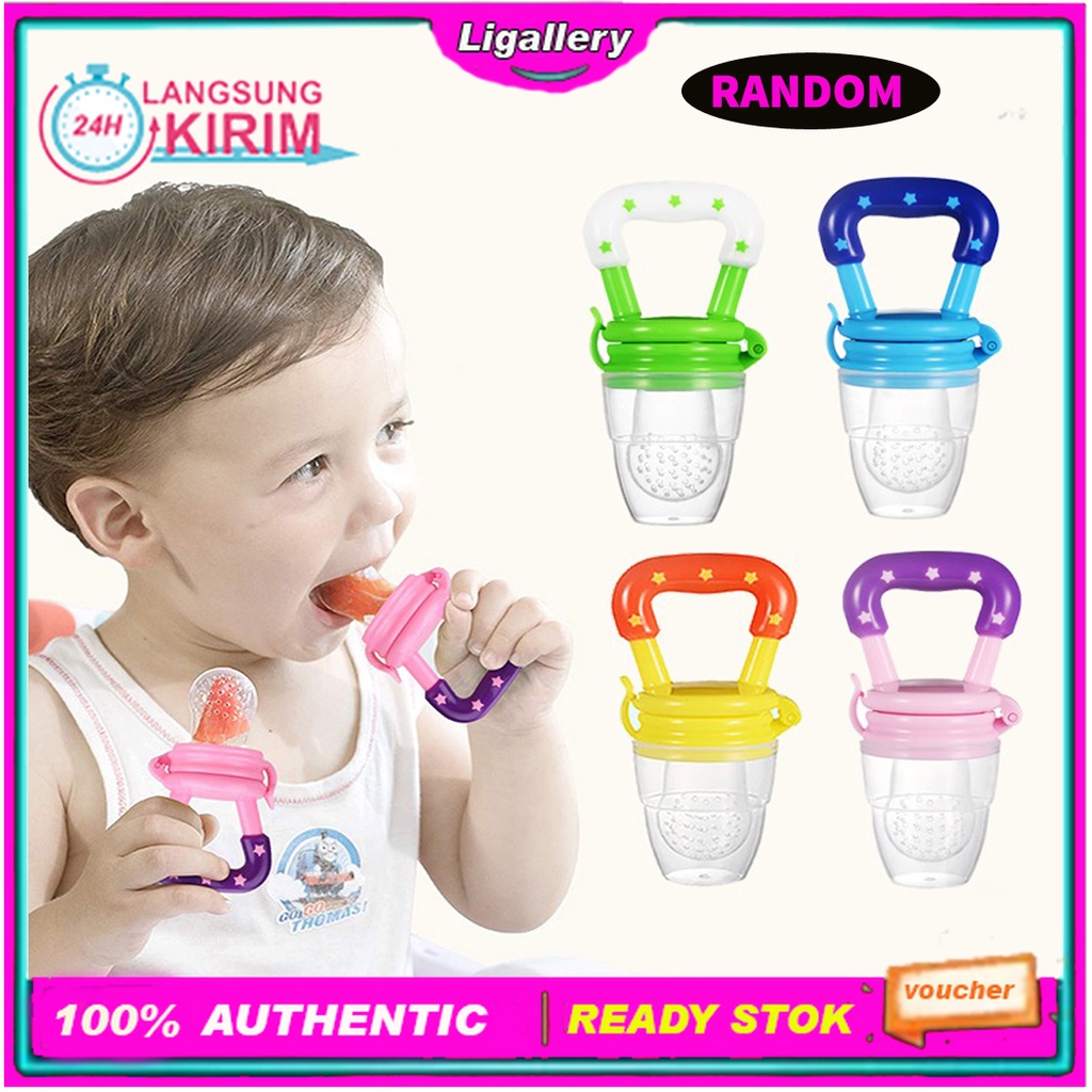 [BISA COD] 1Pcs Empeng Dot Buah Bayi Gigitan Bayi Fruit Feeder Dot Kompeng Nipple Buah Anak Bayi