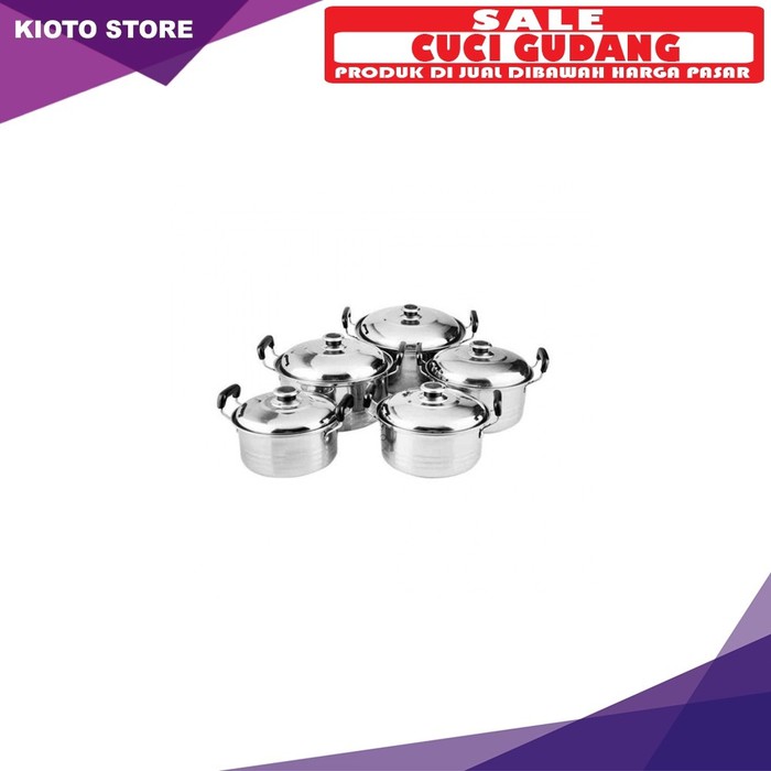 Weston Dutch Oven 5 Pcs Set W1X-DS5 Panci Set