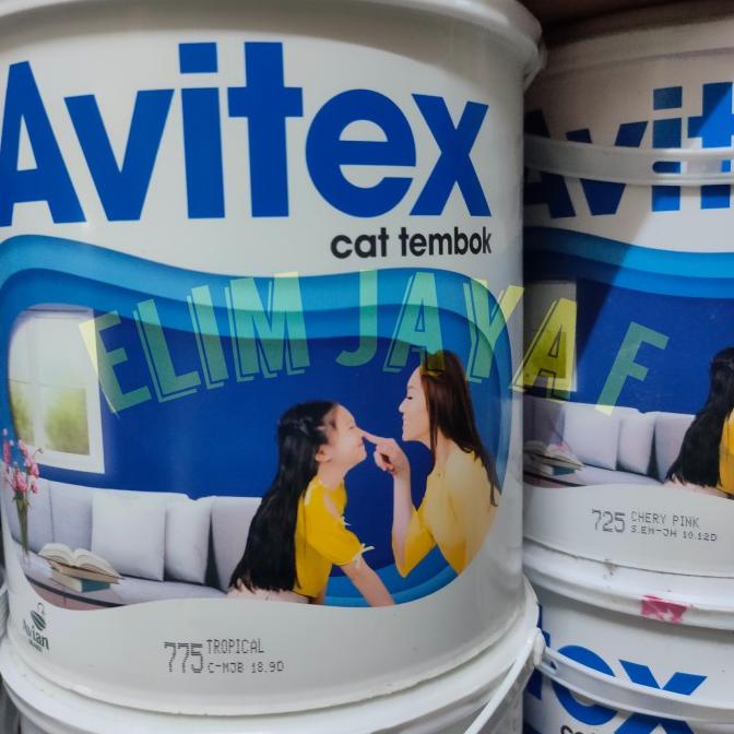 Cat Tembok AVITEX 5KG / Tersedia Warna
