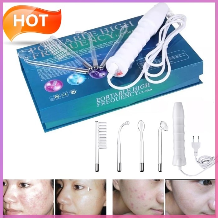 High frequency portable perawatan wajah anti aging anti acne frekuensi tinggi