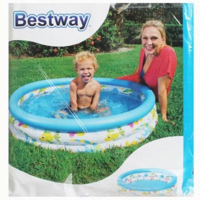 kolam renang tiup Bestway bulat CORAL kids 51008 51009 kolam renang tiup Bestway bulat CORAL kids 51008 51009