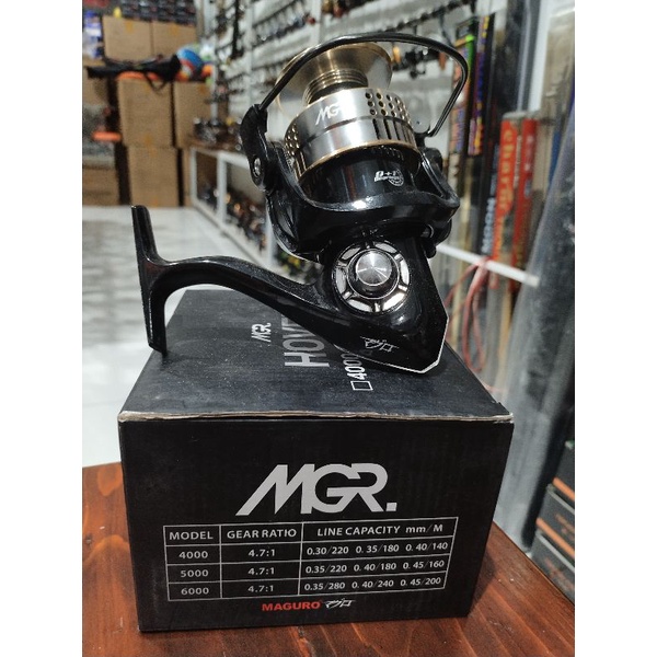 reel maguro Hover 6000 power handle