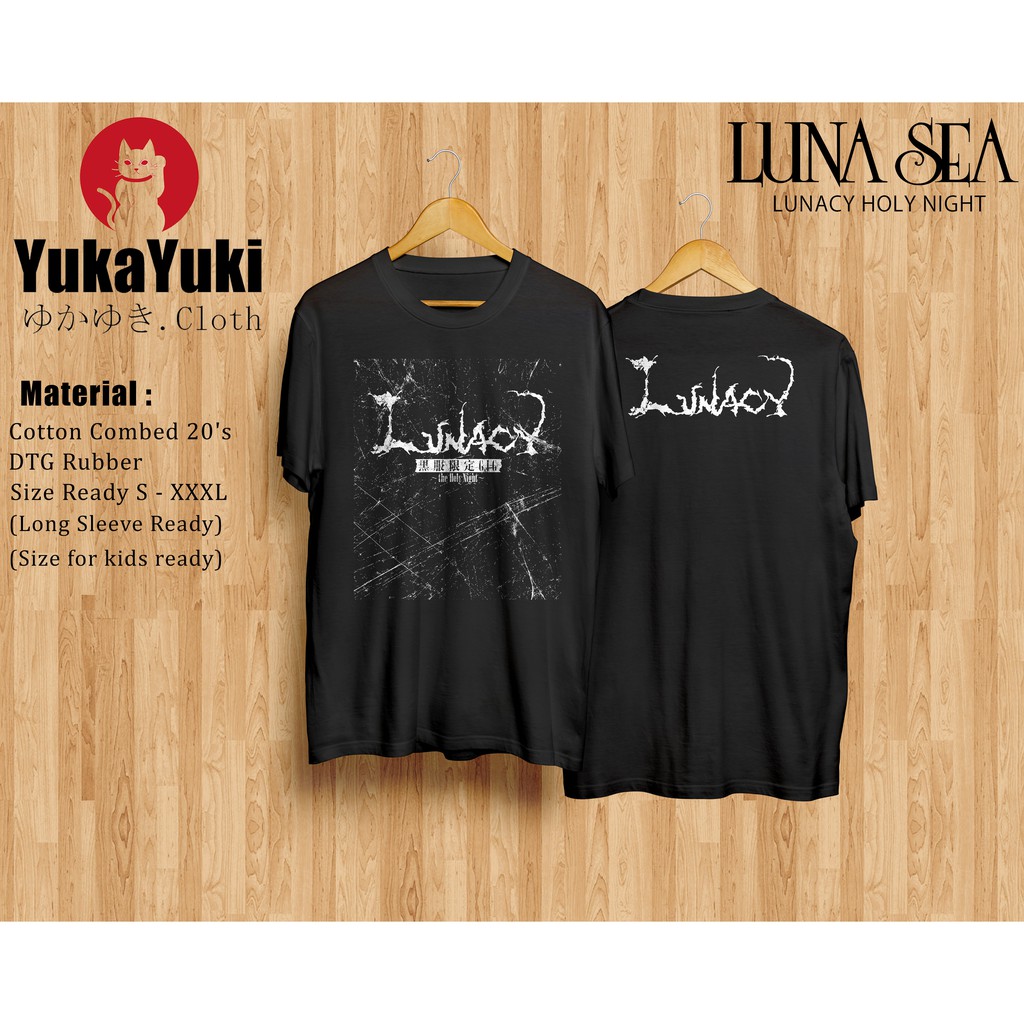 Kaos Luna Sea - LUNACY HOLY NIGHT