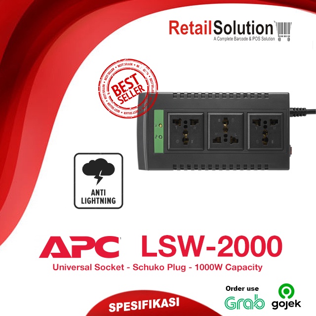Stabilizer APC LSW2000 IND - AVR 2000VA 1000W