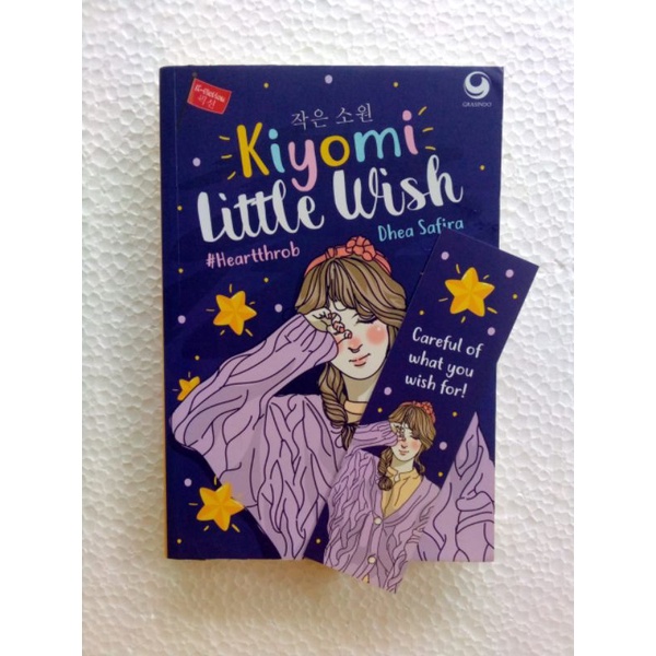 

Buku novel preloved Kiyomi little wish