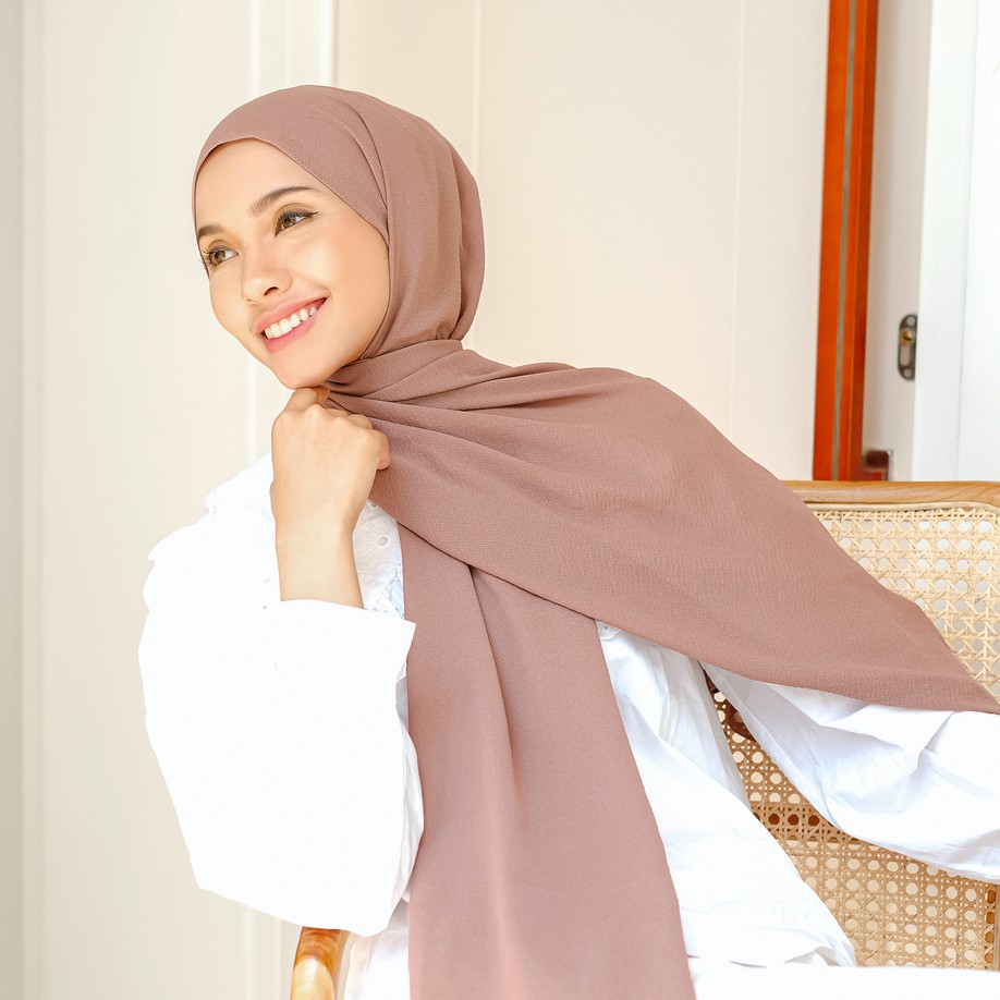 Lozy Hijab - Ilya Shawl ( Pashmina Ceruti )-Milo