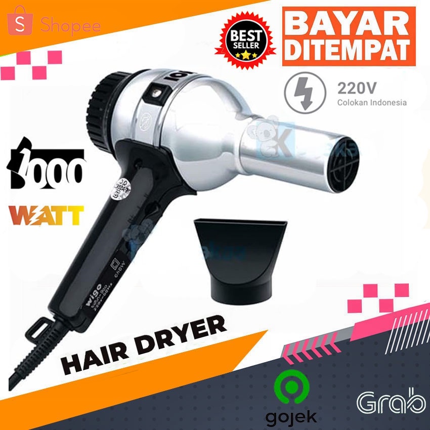 Wigo Pengering Rambut Hair Dryer Wigo Taifun 1100 Styling Rambut
