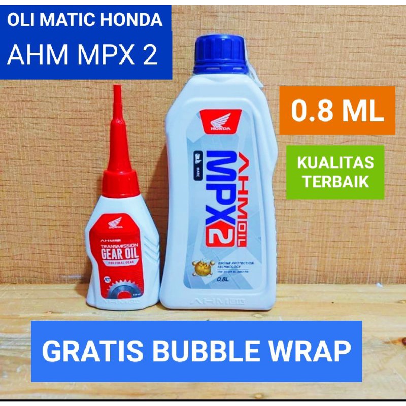 oli mpx 2 matic asli super set gardan