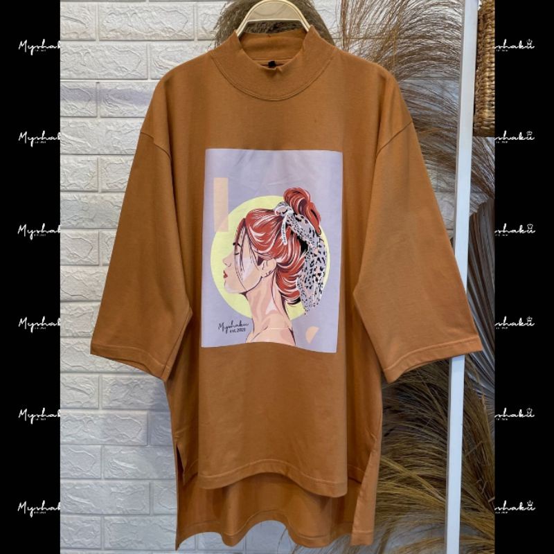 ☑️ BEST SELLER ‼️KAOS OVERSIZE MYSHAKU ORIGINAL