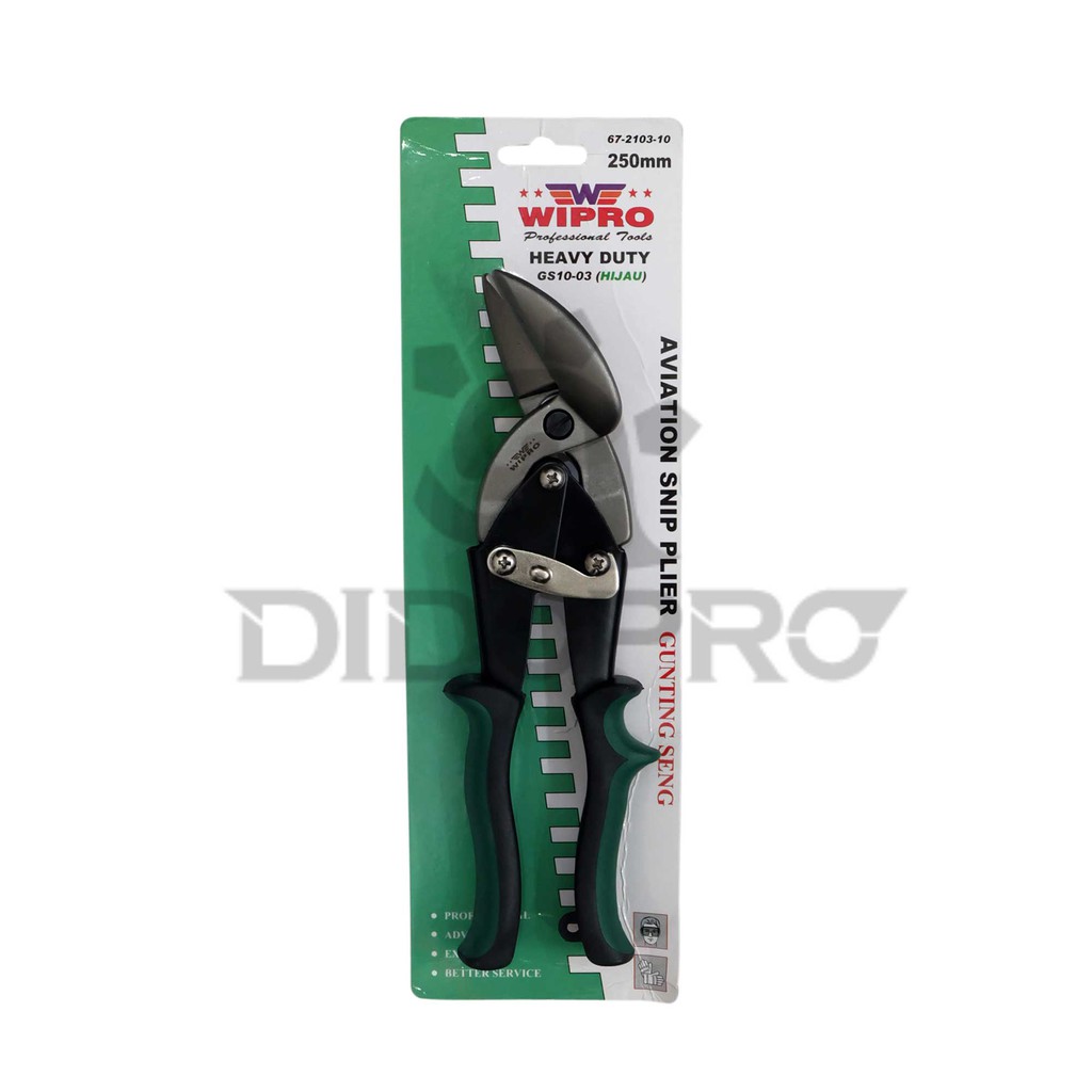 Gunting Baja Ringan 10&quot; Wipro (Kiri) (Gunting Holo/ Gunting Seng)