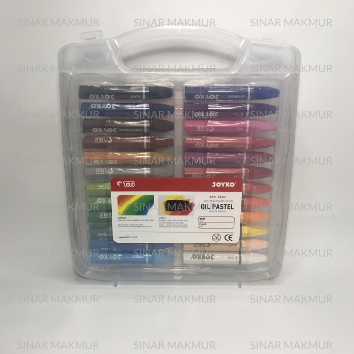 

Update Crayon Oil Pastel / Krayon Minyak 24 Warna Titi Joyko Op-24S Hot Sale