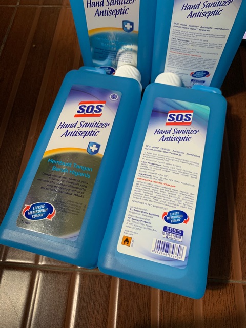 HAND SANITIZER SOS 1 LITER