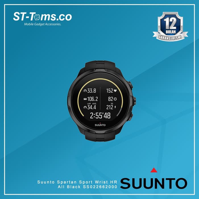 Suunto Spartan Sport Wrist HR - All Black SS022662000