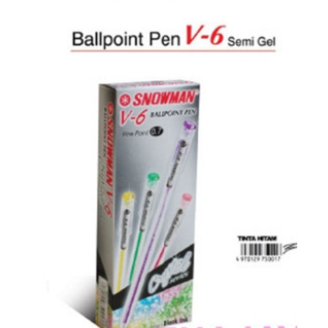 

Pulpen.Bolpoin.Ballpoint.SNOWMAN.V-6