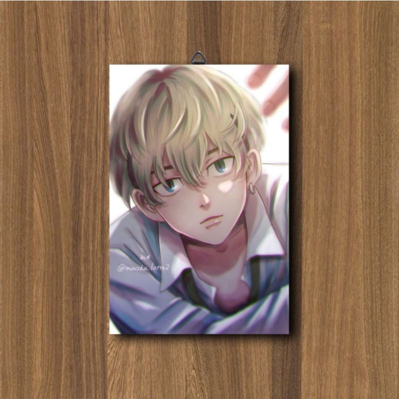 HIASAN DINDING KAMAR CHIFUYU MATSUNO TOKYO REVENGERS ANIME / POSTER KAYU ANIME / DEKORASI KAMAR-C15