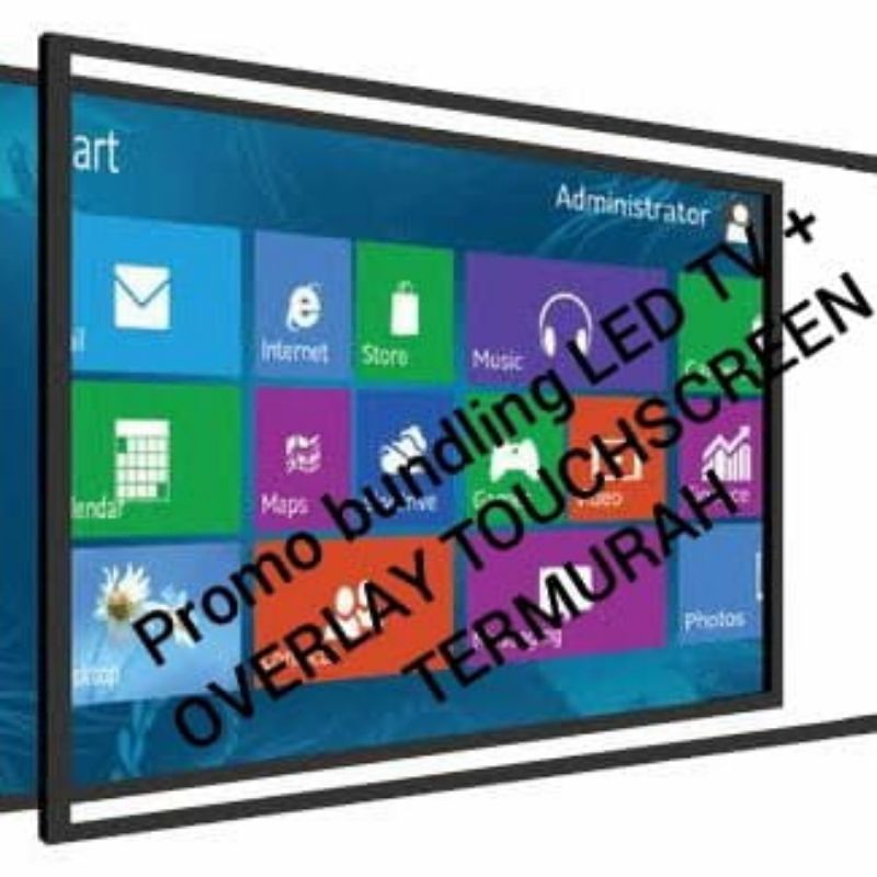 Touchscreen Panel TV 43 Inch Include TV Full HD ( Bandung Raya )