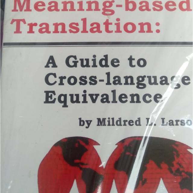 

Meaning - based translation