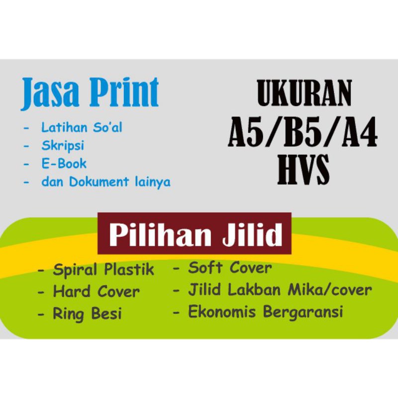 

Jasa print online