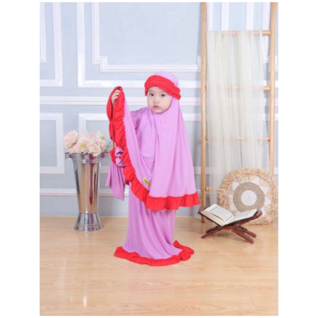 MKA002 Mukena Azvhira anak usia 2-3th