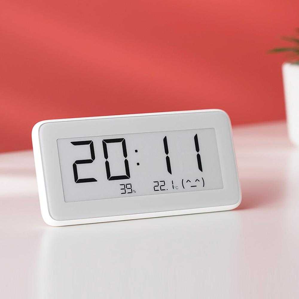 Grosir-ij Xiaomi Mijia EInk Thermometer Hygrometer Humidity Sensor Bluetooth