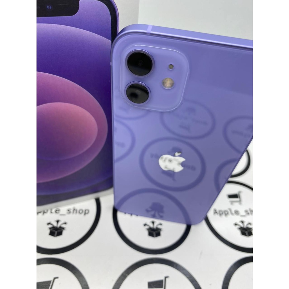 iPhone 12 128gb purple Lcd Original Mulus Original Bukan Refurbish / Rekondisi