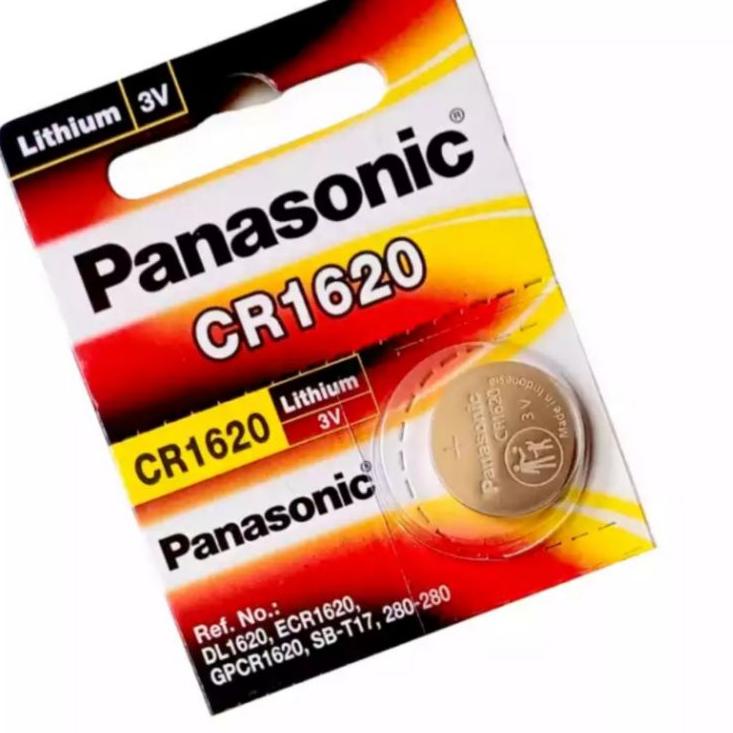ADV7-5693➜ ISI 1 PCS - Baterai Panasonic Original CR1620 Lithium 3V Battery / Batre Baterai Batu Rem