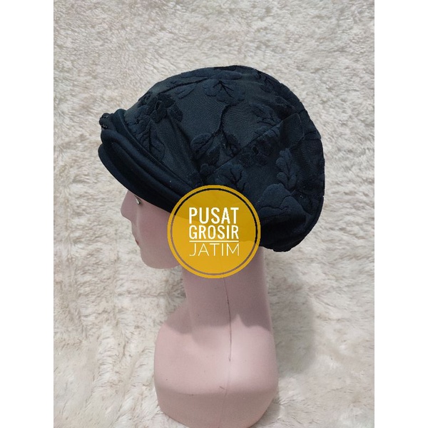 Topi kupluk kerpus ciput ibu ibu topi nenek emak bludru kupluk emak jadul songkok bisa untuk hijab wanita dewasa